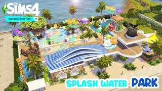 Growing Together Rec and Splash Water Park | The Sims 4 | No CC | Stop Motion