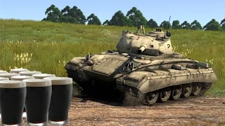 Tanked Tanking M24 chaffee with extra salt