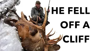 HE FELL OFF A CLIFF | Fly in Whitetail and Elk Hunt | S7E22 | Limitless Outdoors