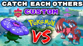 We Catch CUSTOM FORM POKEMON for Each OTHER... Then We Fight!