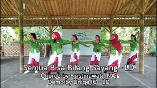 Semua Bisa Bilang Sayang Line Dance | Choreo by Kristinawati(INA) | Demo by Unique IC - LD