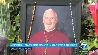 Memorial services set to begin for Bishop David O'Connell in Hacienda Heights
