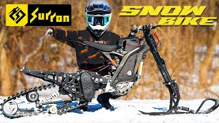Building The Worlds First 72V Sur-Ron X SNOW BIKE!