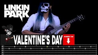 【LINKIN PARK】[ Valentine's Day ] cover by Masuka | LESSON | GUITAR TAB