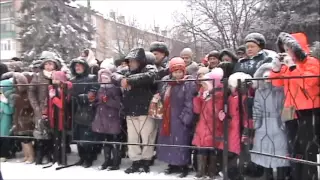 Народное гулянье в Рождество  Горловка 07 01 2016