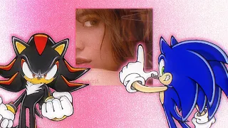 Shameless, but it's actually Sonic and Shadow that sing it. 🦔💙❤️🖤🎤✨