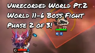 Guardian Tales: World 11-6 Boss Fight | Phase 2 of 3 | WHOLE TEAM IS ALIVE