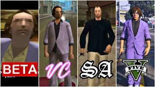 Evolution of Ken Rosenberg(Rosie) in GTA Games