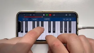 MC Hammer - U Can't Touch This on iPhone (GarageBand)