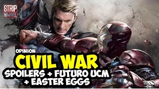 Capitan América Civil War con Spoilers + Teoría Fase 3 | Strip Marvel
