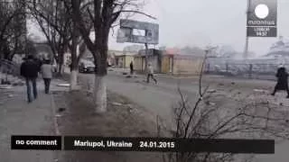 Мариуполь: жертвы путинского террора 2 (24/01/2015)