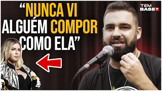 COMO É A MARILIA MENDONÇA COMPONDO? | Cortes do Tem Base