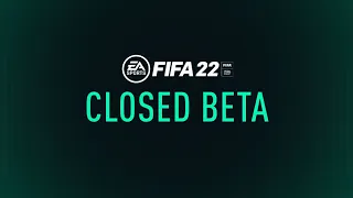 TENGO LA BETA DE FIFA 22!!!