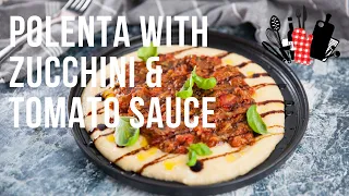 Polenta with Zucchini & Tomato Sauce | Everyday Gourmet S10 Ep70