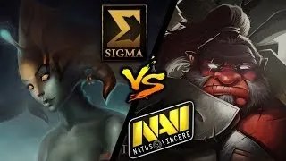 Sigma vs Na`Vi - Game 1 [XMG Captains Draft Invitational] - Dota 2