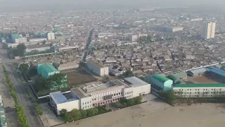 North Korea from a drone! Sinuiju City/Северная Корея с дрона! Город Синыйджу