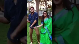 Harika & surendar insta reels video | thirumagal serial anjali & raja dusbmash video | suntv serial