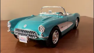 Maisto 1957 Corvette Unboxing and Review (Scale 1/24)