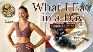 What I Eat in A Day | High-protein and Healthy Recipes | Intuitive Eating | Sanne Vloet