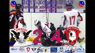 Матч №67 ГРЕНАДА-БЕЛЫЕ МЕДВЕДИ 2:4 НХЛ-2018