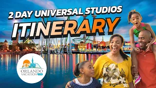 2 Day Universal Studios Itinerary Universal Orlando Resort