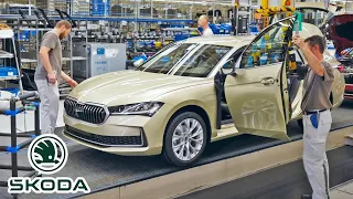 Škoda Superb production in Bratislava Slovakia, VW plant