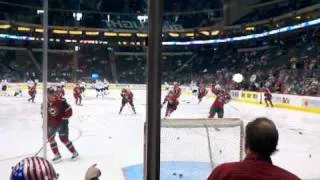 Minnesota Wild Warm-ups