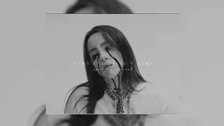 billie eilish - when the party's over [sped up+reverb+lyrics]