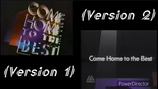 Local NBC Come Home To The Best (Version 1) 1988-1989 Seasons (Versions 2) 1989-1990 Seasons