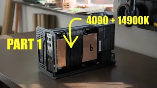 4090 + 14900K in a 13 litre N1 NAS case - Part 1