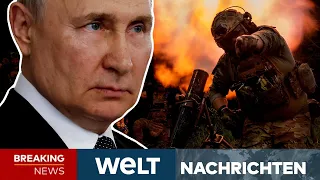 PUTINS KRIEG: Gegenoffensive läuft! "Dort toben heftige Kämpfe! Lage kompliziert" | WELT Newsstream