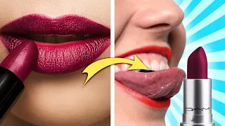 WEIRD WAYS TO SNEAK FOOD INTO MAKEUP || Fun DIY Sneak Tricks & Ways to Sneak Anything Anywhere