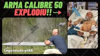 Incidente com calibre .50 BMG (Arma explodiu) *Legendado-pt