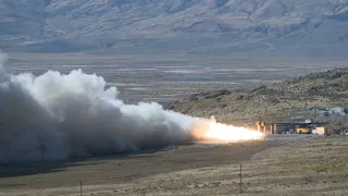 GEM 63 Rocket Motor QM-3 Static Test