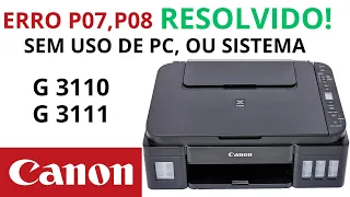 🏆IMPRESSORA CANON ERRO P07