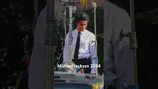 Jaafar Jackson as his uncle Michael Jackson#shorts #michaeljackson