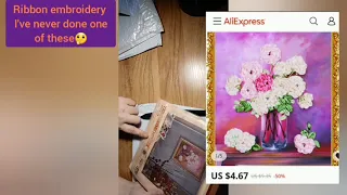 #ALIEXPRESS HAUL- Embroidery/cross stitch kits