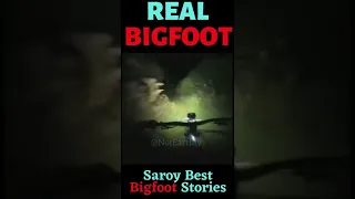 Bigfoot Scene at Night!!! Can You See Him???😨😨 #Bigfoots testimony