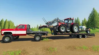 Our farm is on fire | Buying a new tractor and truck | Back in my day 17 | Farming simulator 19