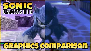Sonic Unleashed SD vs HD Graphics Comparison