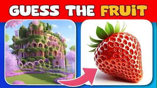 Guess the Fruits and Vegetables by ILLUSION - FOOD QUIZ - Riddle hub