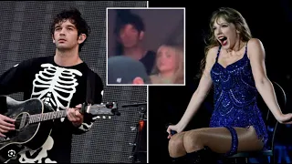 Matty Healy attends another Taylor Swift show after PDA-packed date night