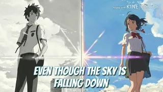 Nightcore - Falling Skies (YUNGBLUD ft. Charlotte Lawrence)