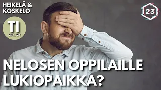 Koulu on vielä enemmän sekaisin kuin uskot | Heikelä & Koskelo 23 minuuttia | 809