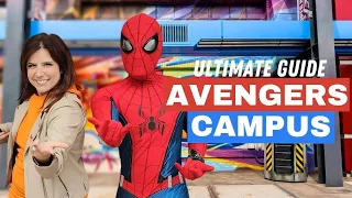 COMPLETE GUIDE Avengers Campus at Disney California Adventure