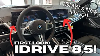 In-Depth Walkthrough of BMW’s New Operating System: iDrive 8.5! (Big Improvement over ID8!)