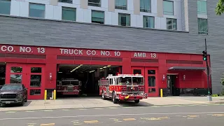 District of Columbia Fire & EMS Engine 13 Responding