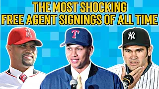 Top 10 Most SHOCKING MLB Free Agent Signings of All Time