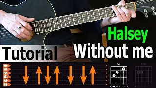 Halsey - Without Me [Guitar Tutorial]