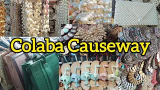 Colaba Causeway|#streetshopping #youtubeindia #colabamarket #shopwithme #shoppingvlog#youtube#ytfeed